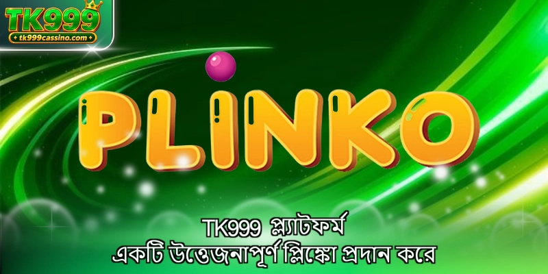 TK999 প্ল্যাটফর্ম একটি উত্তেজনাপূর্ণ প্লিঙ্কো প্রদান করে